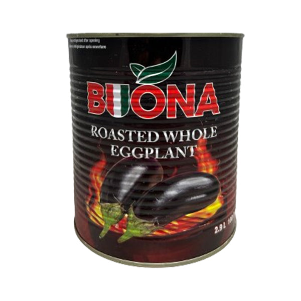 BUONA - ROASTED WHOLE EGGPLANT 6x100 OZ