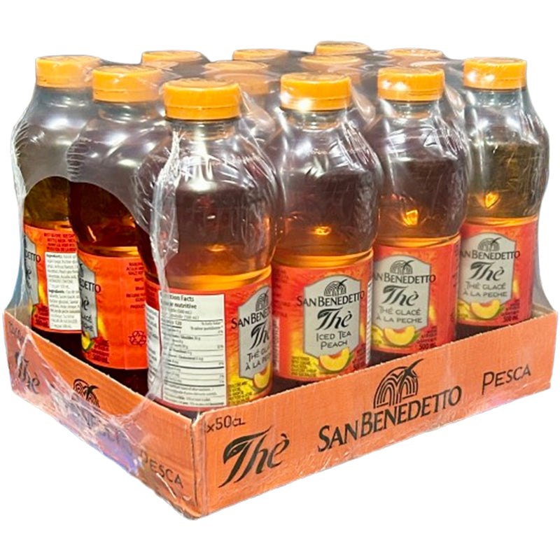 SAN BENEDETTO - BEN PEACH ICED TEA 12x500ML