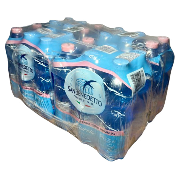 SAN BENEDETTO - BEN WATER NATURAL SPRING PET 24x500ML