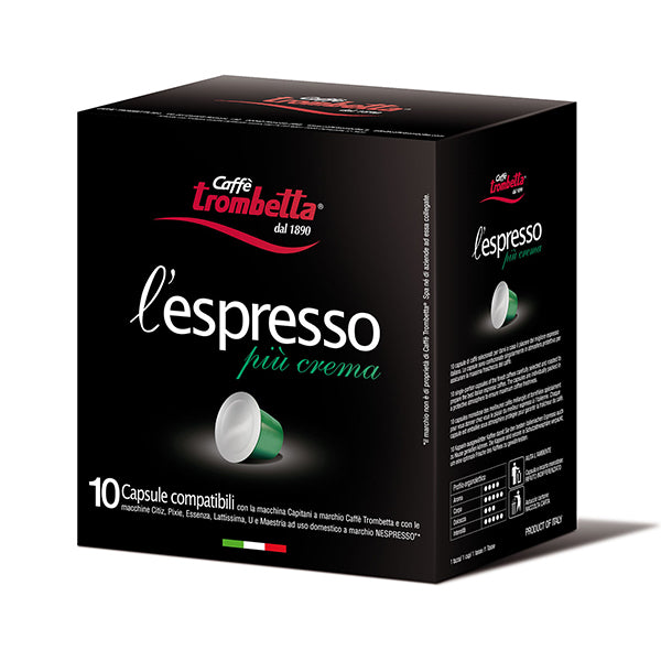 TROMBETTA - ESPRESSO PIU CREMA 10EA