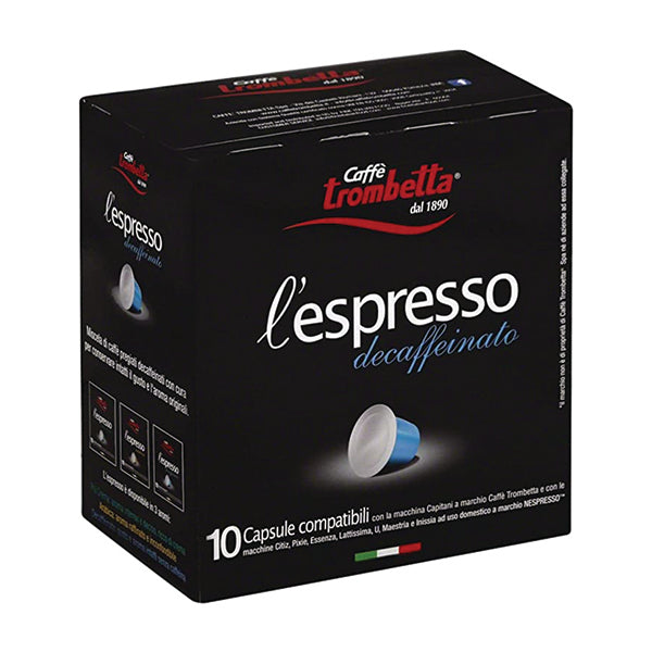 TROMBETTA - ESPRESSO DECAFFEINATO 10EA