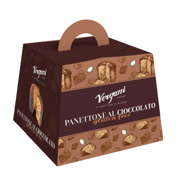 VERGANI - GLUTEN FREE CHOCOLATE PANETTONE 600GR