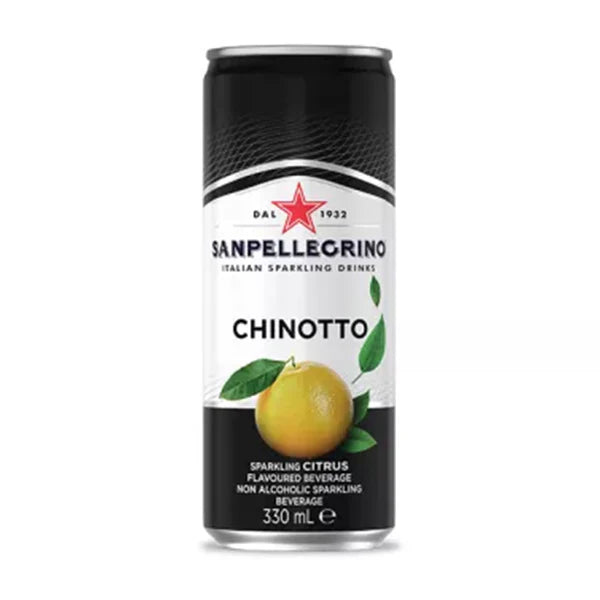 SAN PELLEGRINO - CHINOTTI CANS 24x330ML