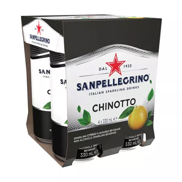 SAN PELLEGRINO - CHINOTTO SLIM CAN US 6x330 ML