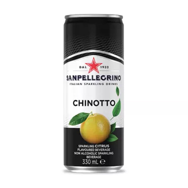 SAN PELLEGRINO - CHINOTTO SLIM CAN US 6x330 ML