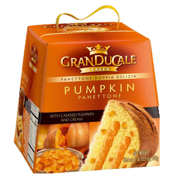 GRANDUCALE - PANETTONE W/ PUMPKIN CREAM & CANDIED PEELS 750GR