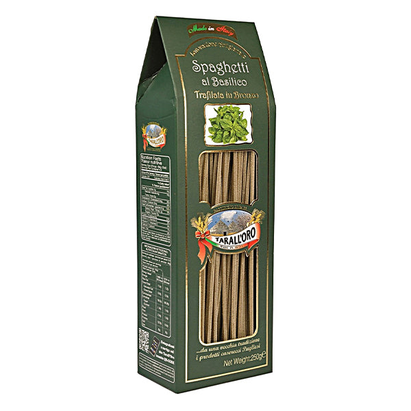 TARALL'ORO - SPAGHETTI AL BASILICO 250GR