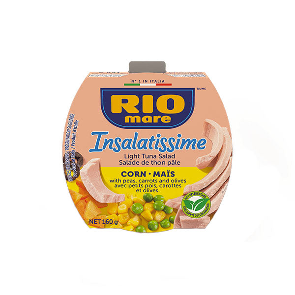 RIO MARE - INSALATISSIMA LIGHT TUNA WITH CORN 160GR