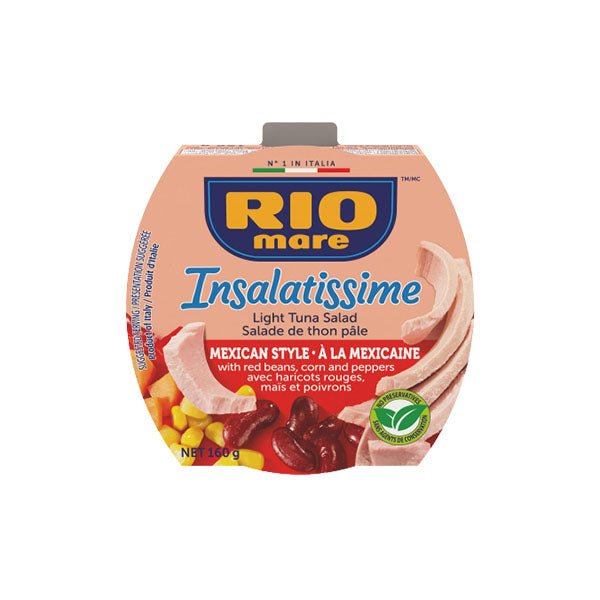 RIO MARE - MEXICAN STYLE LIGHT INSALATISSIMA TUNA SALADA 160GR