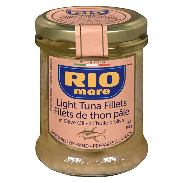 RIO MARE - TUNA IN OLIVE OIL JAR 180GR