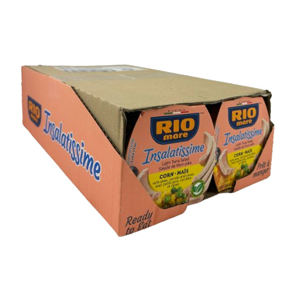 RIO MARE - INSALATISSIMA LIGHT TUNA WITH CORN 18x160 GR