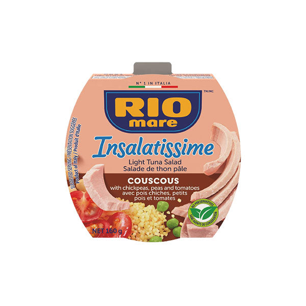 RIO MARE - LIGHT TUNA WITH  COUSCOUS INSALATISSIMA 160GR