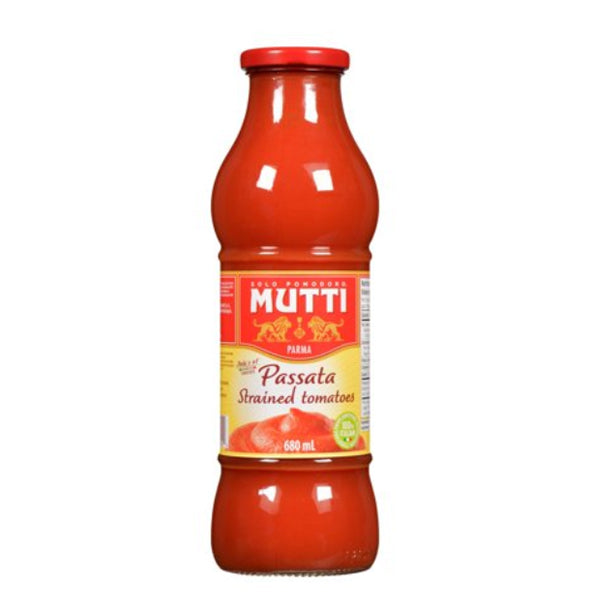 MUTTI - TOMATO PUREE GLASS 12x680 ML