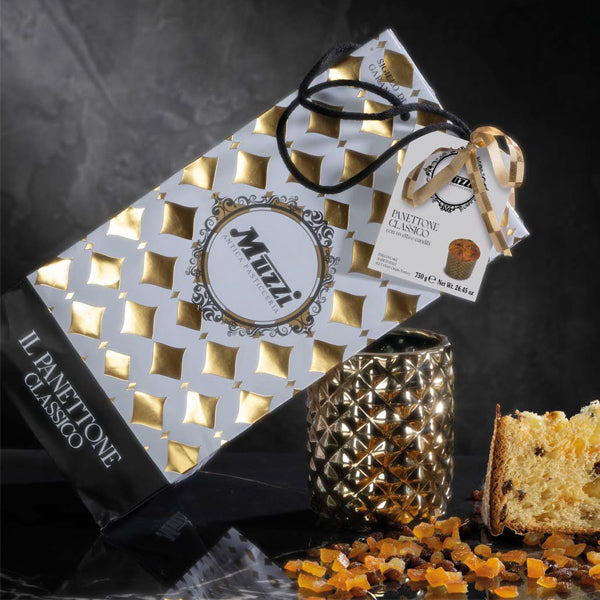 MUZZI - TRADITIONAL PANETTONE IN SHOPPING BAG 750ML
