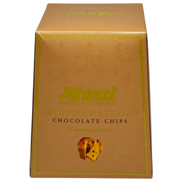 MUZZI - MINI PANETTONE WITH CHOCOLATE CHIPS 100GR