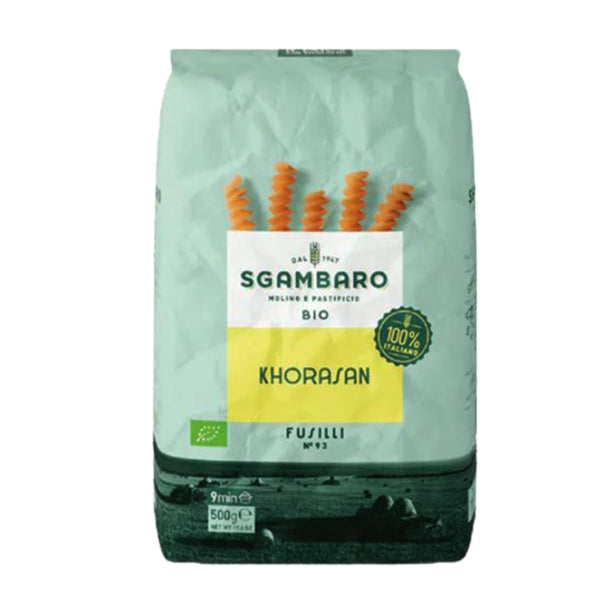 SGAMBARO - ORGANIC KHORASAN FUSILLI 500GR