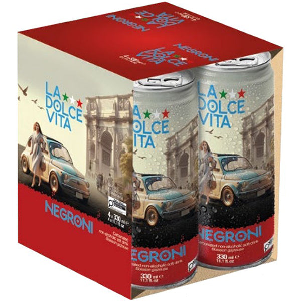 DOLCE VITA - NEGRONI 4x330 ML