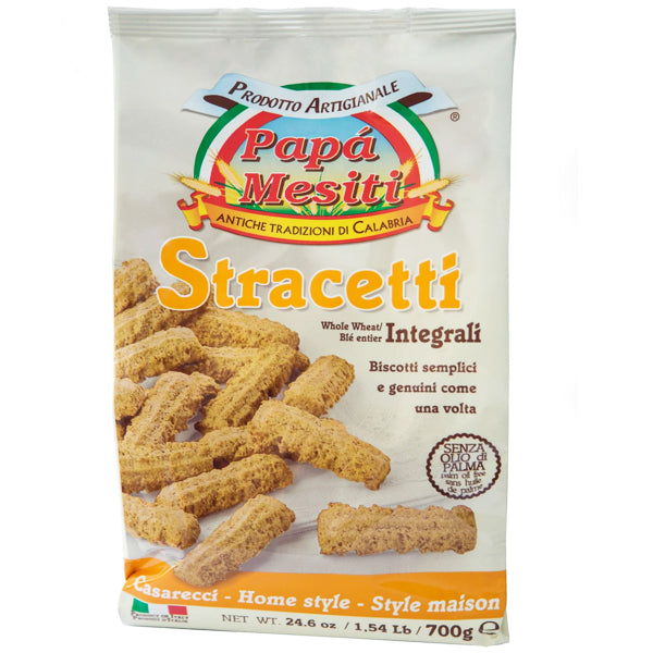 PAPA MESITI - STRACETTI CASARECI INTEGRALI 700GR