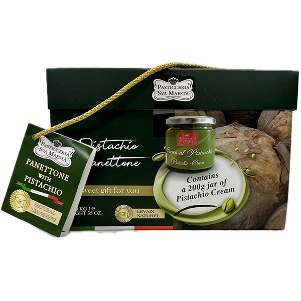 SUA MAESTA - PANETTONE E CREMA DI PISTACCHIO 1KG