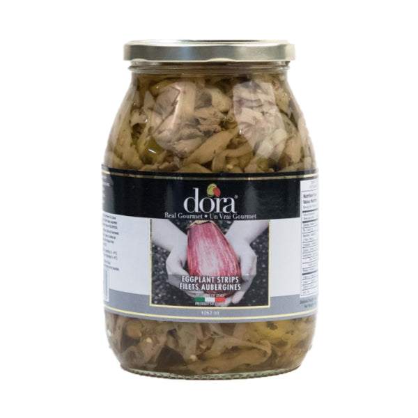 DORA - EGGPLANT STRIPS IN OIL 1062ML