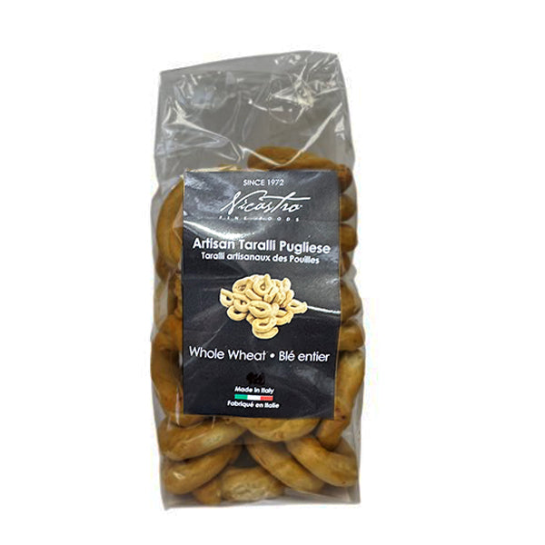 NICASTRO - ARTISAN TARALLI WHOLE WHEAT 300GR