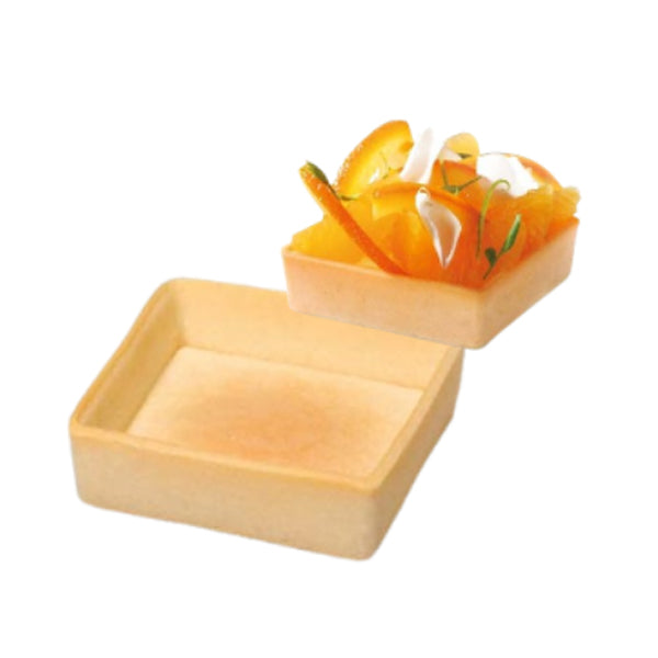 CEIB PASTRY - SQUARE BUTTER SWEET SHELL 108PCS