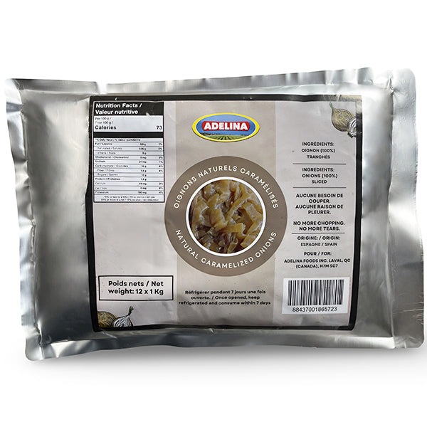 ADELINA - NATURAL CARAMELIZED ONIONS 1KG