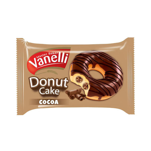 VANELLI - DONUT CAKE WITH COCOA SAUCE 24x35 GR