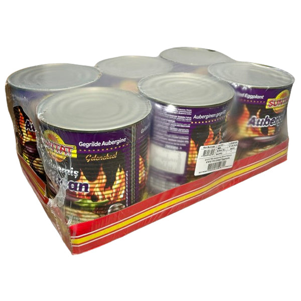 SUNTAT - GRILLED  EGGPLANT PUREE 6x2800 GR