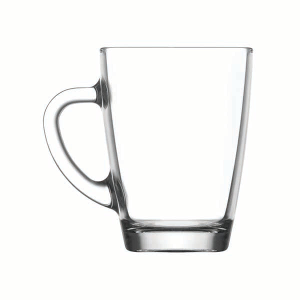 LAV - VEGAN 6PK 10 1/4oz GLASS MUG EA