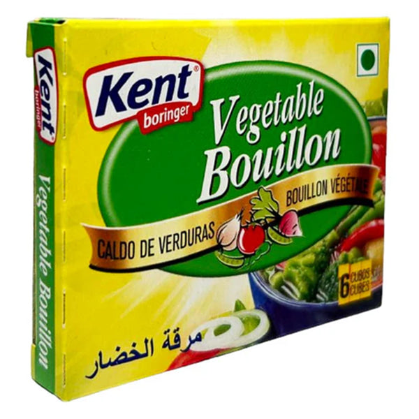 KENT BORINGER - VEGETABLE FLAVORED CUBE BOUILLON 10 GR