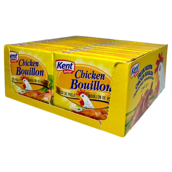 KENT BORINGER - VEGETABLE FLAVORED CUBE BOUILLON 24x10 GR