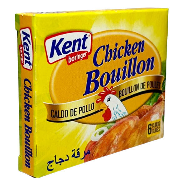 KENT BORINGER - VEGETABLE FLAVORED CUBE BOUILLON 24x10 GR