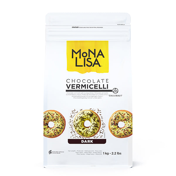 MONA LISA - SEMI SWEET CHOCOLATE VERMICELLES 1KG