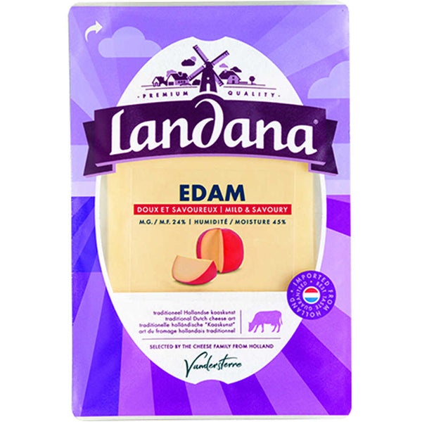 LANDANA - EDAM CHEESE SLICES 150GR