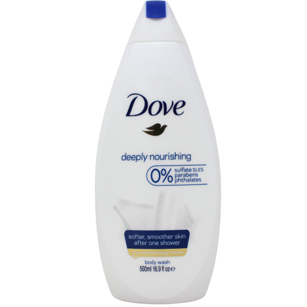 DOVE - DEEPLY NOURISHING BODY WASH 500ML