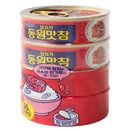 DONGWON - FLAKE TUNA IN SESAME OIL SPICY 4x135 GR