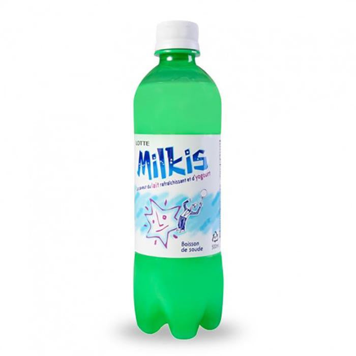 LOTTE - MILKIS CARBONATED MILK DRINK 500ML