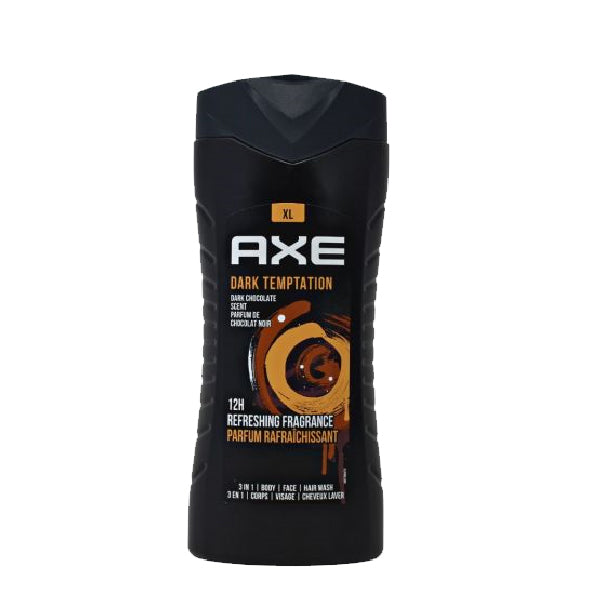AXE - DARK TEMPTATION 3 IN 1 WASH  CHOCOLATE SCENT 400ML