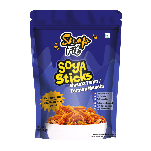 SNAPFIT - SOY STICKS MASALA 150GR