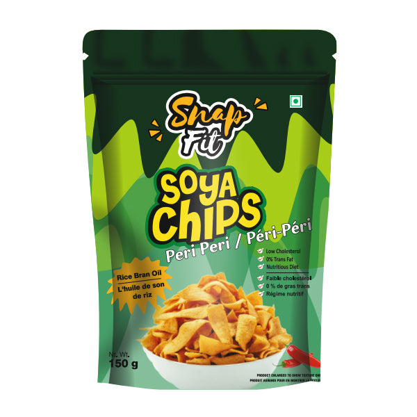 SNAPFIT - SOY CHIPS PERI 150GR