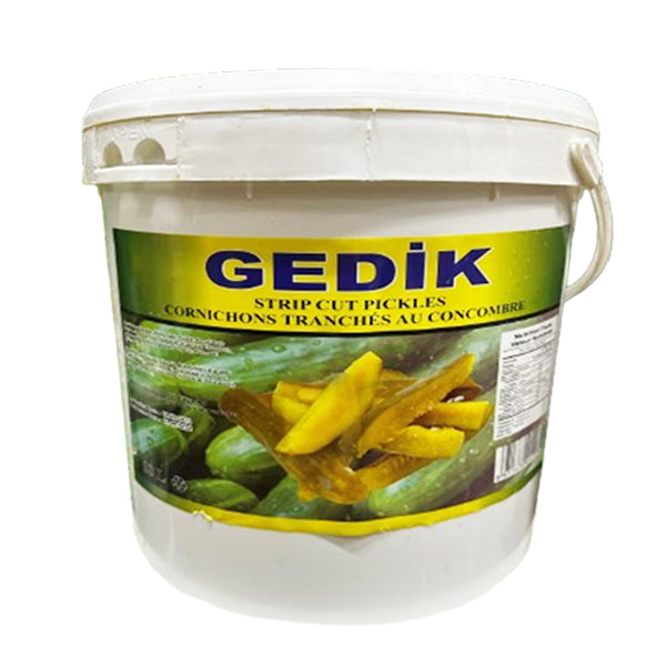 GEDIK - STRIP CUT CUCUMBER PICKLE 18LT