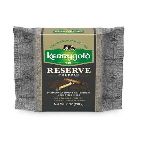 KERRYGOLD - RESERVE CHEDDAR CHEESE 12x200 GR