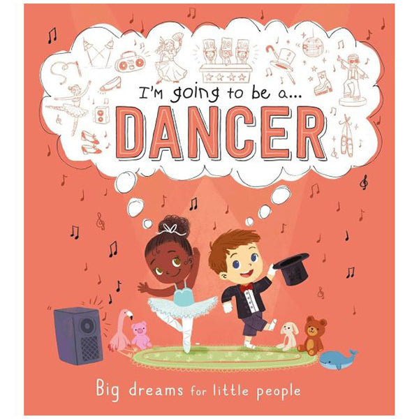 BABY BOOK - I AM GOING TO BE A DANCER HARD COVER EA