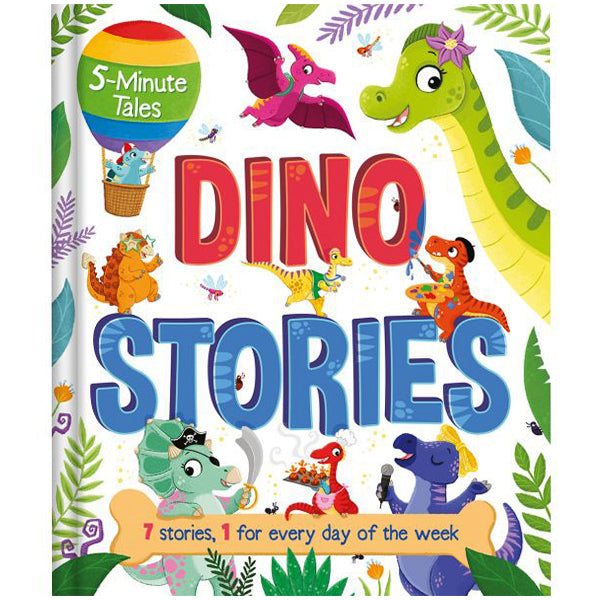 BABIES - BABY BOOK DINO STORIES HARD COVER EA