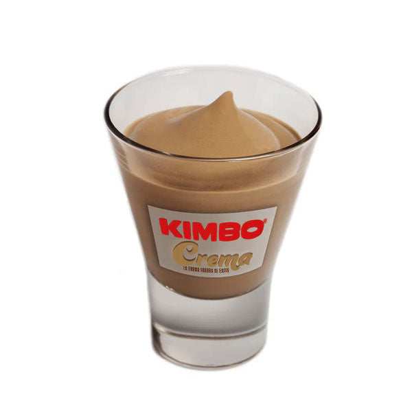 KIMBO - 6-PC CREMA AL CAFFE GLASS CUP SET 1EA
