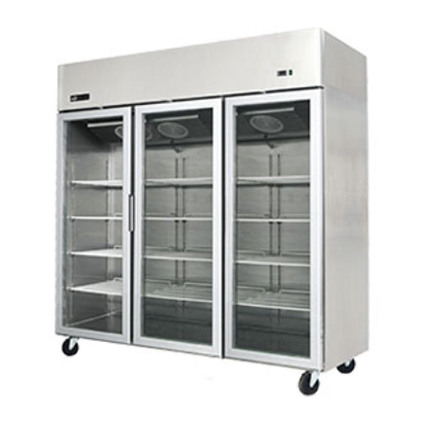 EFI - GLASS DOOR FREEZER TRIPLE TOP MOUNT 1EA