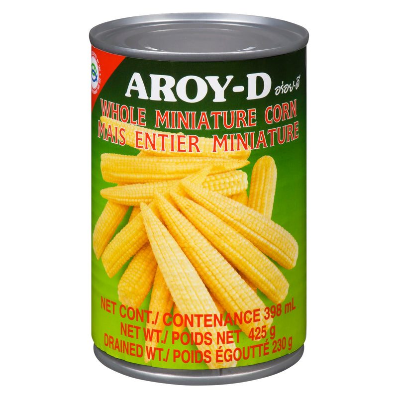 AROY D - CANNED YOUNG CORN 425GR