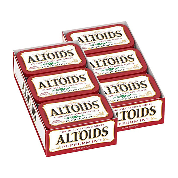 ALTOIDS - PEPPERMINT 100% NATURAL 12x50 GR