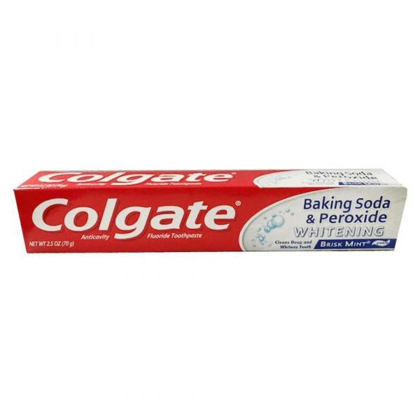 COLGATE - T/P BAKING SODA & PEROXIDE WHITENING BRISK MINT 70GR